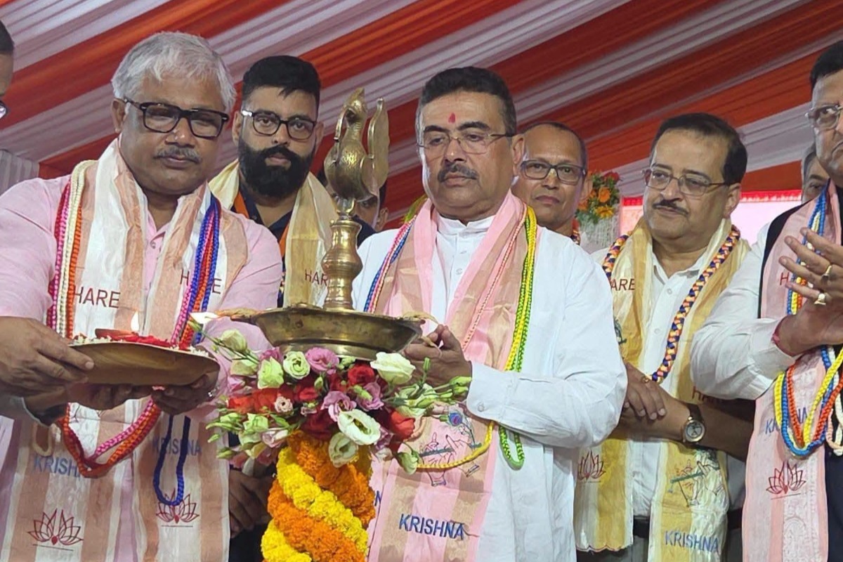 Launch of Mid-Day Meal Programme by ISKCON Annadata Foundation