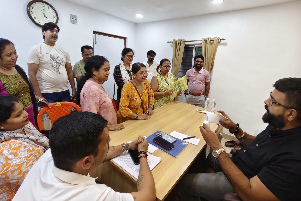 Visit to Kestapur Janata Office