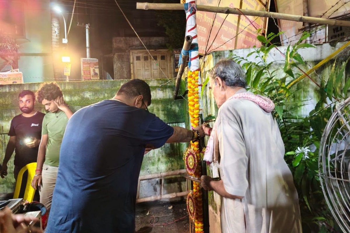 Khuti Puja at New Youth Conference Club