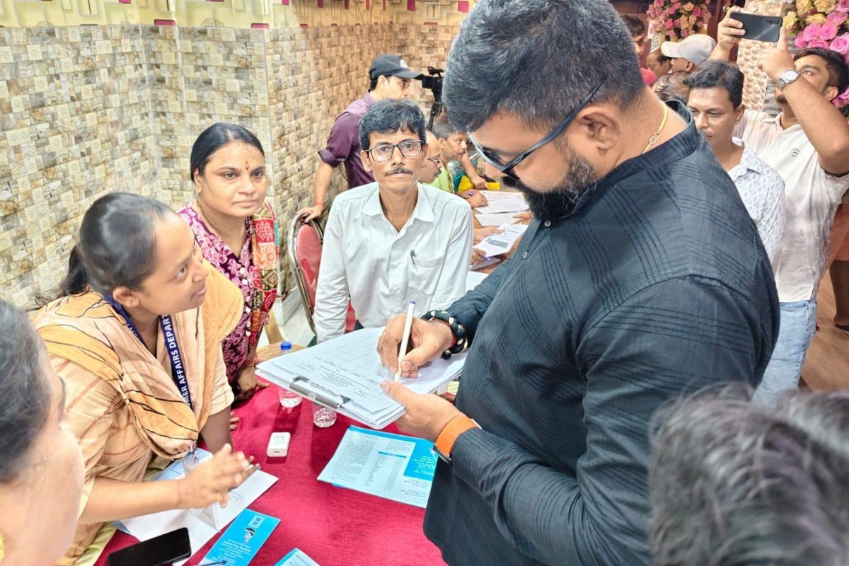 Seva Setu Programme at Ashirwad and Bandhan Banquet Hall
