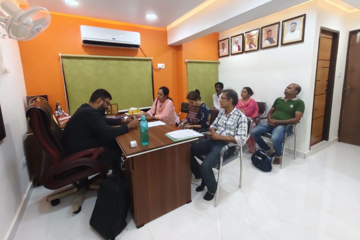 On 8 October 2026, at the Satgachhi Janata Office.