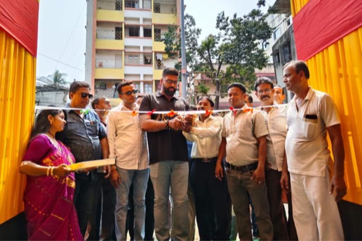 Attended the Durga Puja Inauguration Ceremony at Tegharia Durgotsav Samiti