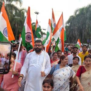 Tiranga Yatra in Rajarhat-Gopalpur Assembly - Photo 6