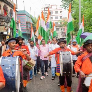 Tiranga Yatra in Rajarhat-Gopalpur Assembly - Photo 2