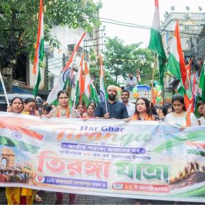Tiranga Yatra in Rajarhat-Gopalpur Assembly - Photo 5