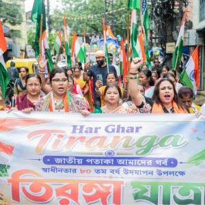 Tiranga Yatra in Rajarhat-Gopalpur Assembly - Photo 6