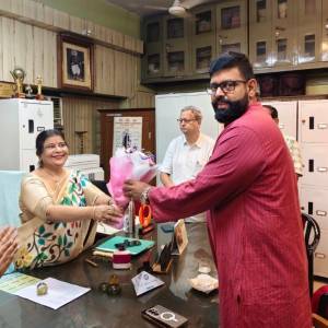 Assuming Office as President of the Governing Body of Gurudass College - Photo 2