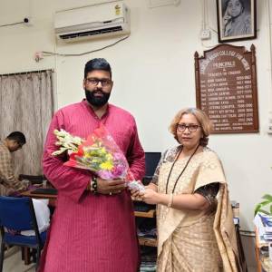 Assuming Office as President of the Governing Body of Sarojini Naidu College for Women - Photo 2
