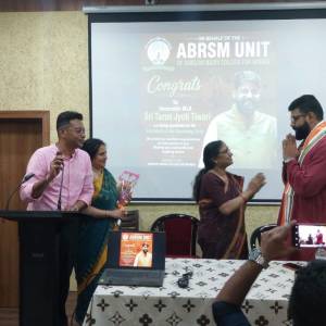 Assuming Office as President of the Governing Body of Sarojini Naidu College for Women - Photo 7