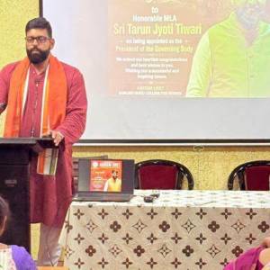 Assuming Office as President of the Governing Body of Sarojini Naidu College for Women - Photo 8
