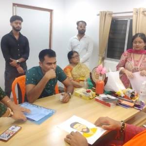 Interaction with the People at Kestapur Janata Office - Photo 3