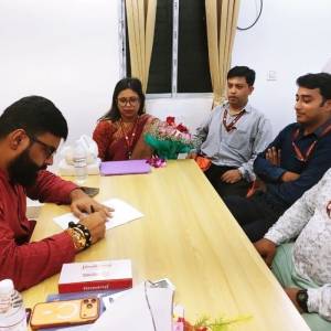 Interaction with the People at Kestapur Janata Office - Photo 4