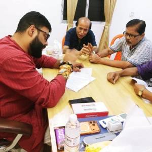 Interaction with the People at Kestapur Janata Office - Photo 6