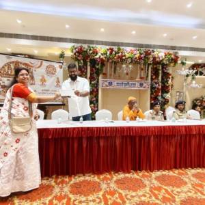 The government has provided grants to various puja committees in the airport and Baguiati police station area today. - Photo 9