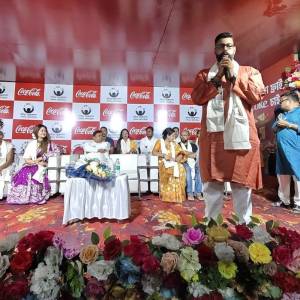 Attended the Durga Puja Inauguration Ceremony at Kestapur Profull Kanan in the Presence of Central Minister Dr. Sukanta Majumdar - Photo 9