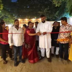MLA Tarunjyoti Tewari Attends the Durga Puja Inauguration Ceremony at Kestapur Masterda Smriti Sangha - Photo 2