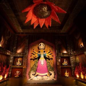 MLA Tarunjyoti Tewari Attends the Durga Puja Inauguration Ceremony at Kestapur Masterda Smriti Sangha - Photo 7