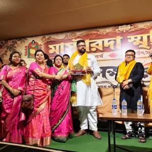 MLA Tarunjyoti Tewari Attends the Durga Puja Inauguration Ceremony at Kestapur Masterda Smriti Sangha - Photo 9