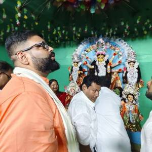 Visited Nabodaya Sangha Durga Puja, Ward 18, Mandal 3, Rajarhat Gopalpur Assembly Constituency - Photo 4