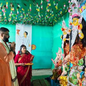 Visited Nabodaya Sangha Durga Puja, Ward 18, Mandal 3, Rajarhat Gopalpur Assembly Constituency - Photo 5