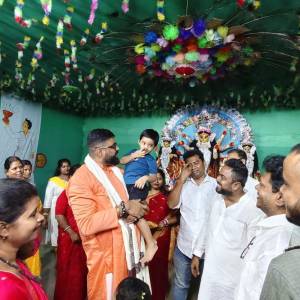 Visited Nabodaya Sangha Durga Puja, Ward 18, Mandal 3, Rajarhat Gopalpur Assembly Constituency - Photo 6