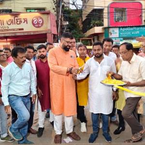Visited Jorda Bagan Bandhu Mahal Durga Puja, Ward 19, Mandal 3, Rajarhat Gopalpur Assembly Constituency - Photo 1