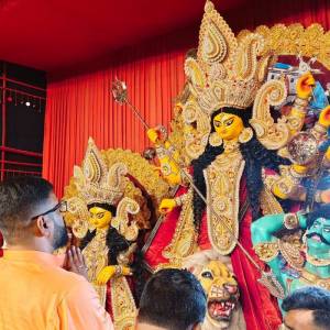Visited Swamiji Shakti Sangha Durga Puja, Ward 15, Mandal 3, Rajarhat Gopalpur Assembly Constituency - Photo 4