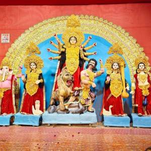 Visited Teghoria Dhalipara Nagarik Brinda Samiti Durga Puja, Ward 6, Mandal 1, Rajarhat Gopalpur Assembly Constituency - Photo 3
