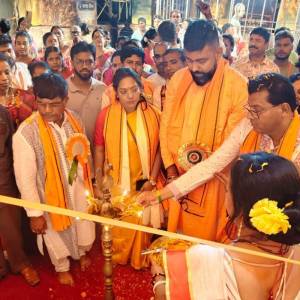 Visited Kestpur Ramakrishna Palli Adibasi Vrind Durga Puja, Ward 26, Mandal 3, Rajarhat Gopalpur Assembly Constituency - Photo 2