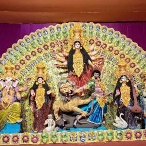 Visited Kestpur Ramakrishna Palli Adibasi Vrind Durga Puja, Ward 26, Mandal 3, Rajarhat Gopalpur Assembly Constituency - Photo 4