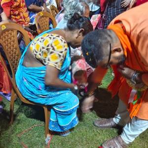 Visited Kestpur Ramakrishna Palli Adibasi Vrind Durga Puja, Ward 26, Mandal 3, Rajarhat Gopalpur Assembly Constituency - Photo 7