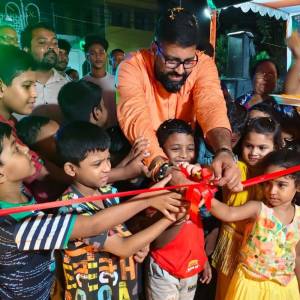 Visited Narantala Sarbajanin Durgotsav, Ward 18, Mandal 3, Rajarhat Gopalpur Assembly Constituency - Photo 2