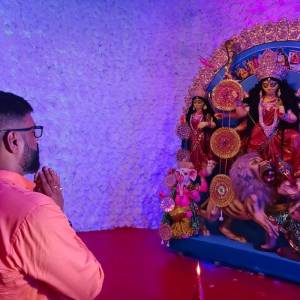 Visited Narantala Sarbajanin Durgotsav, Ward 18, Mandal 3, Rajarhat Gopalpur Assembly Constituency - Photo 3