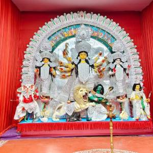 Visited Kazipara Durgotsav Committee, Ward 25, Mandal 2, Rajarhat Gopalpur Assembly Constituency - Photo 2