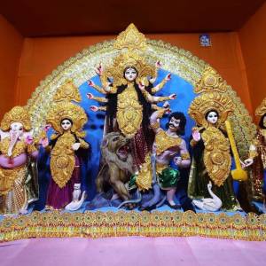 At the inauguration of the puja at Chinara Park Association - Photo 5