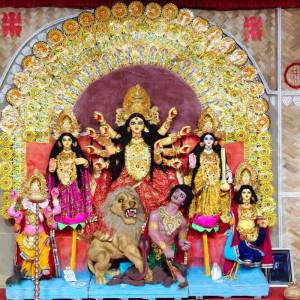 Visited Kali Pukur Welfare Association Durga Puja, Ward 11, Mandal 1, Rajarhat Gopalpur Assembly Constituency - Photo 2