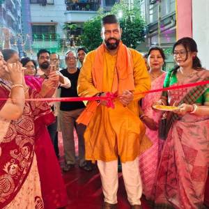 Visited Meena Residency Durga Puja, Mandal 1, Rajarhat-Gopalpur Assembly Constituency - Photo 1