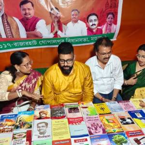Inaugurated the BJP Booth Stall, Ward 17, Mandal 1, Rajarhat-Gopalpur Assembly Constituency - Photo 3