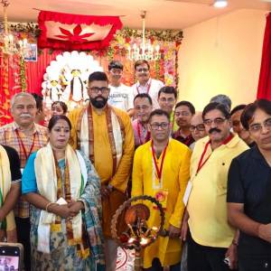 Visited Debi Nibas Complex, Dakshin Dum Dum Municipality, Rajarhat-Gopalpur Assembly Constituency for Durga Puja - Photo 3