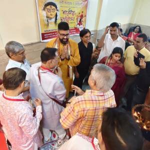 Visited Debi Nibas Complex, Dakshin Dum Dum Municipality, Rajarhat-Gopalpur Assembly Constituency for Durga Puja - Photo 4