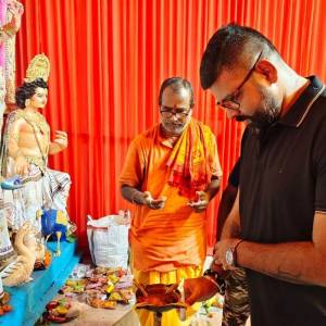 Attended the Durga Puja Inauguration Ceremony at Tegharia Durgotsav Samiti - Photo 4