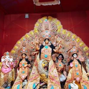 Attended Various Durga Puja Inauguration Ceremonies in Tegharia, Rajarhat-Gopalpur Assembly Constituency - Photo 4