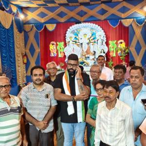 Attended Various Durga Puja Inauguration Ceremonies in Tegharia, Rajarhat-Gopalpur Assembly Constituency - Photo 7