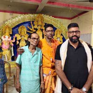 Attended Various Durga Puja Inauguration Ceremonies in Tegharia, Rajarhat-Gopalpur Assembly Constituency - Photo 8