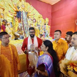 Visited Kshudiram Colony Sarbajanin Durgotsav Committee Durga Puja, Mandal 2, Rajarhat-Gopalpur Assembly Constituency - Photo 4